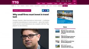 TTG Media Travel Technology - George Dumitru wbe.travel CEO
