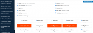 Vervotech dashboard mapping hotel Content Syncronization